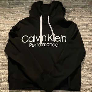 Calvin Klein hooded crop top